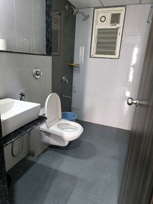 Bathroom in 3 BHK Apartment at Goel Ganga Altus, Kharadi – for Sale
