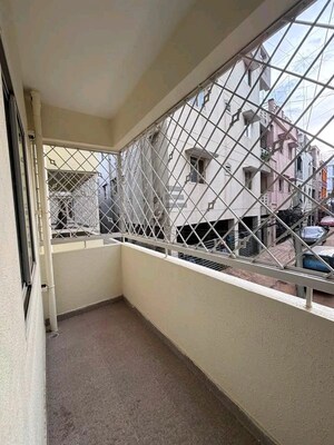 Balcony in 3 BHK Apartment at V2 Nirvik, Hsr Layout – for Rent