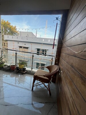 Balcony in 3 BHK Builder Floor at Hsr Layout – for Rent