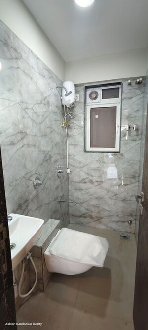 Bathroom in 1 BHK Apartment at Lodha Unica, Jogeshwari West – for Rent