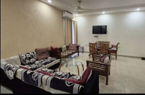 Living Room in 3 BHK Apartment at Golden Crast Apartment, Butler Colony – for Rent