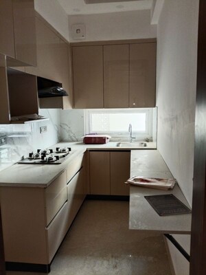 Kitchen in 3 BHK Builder Floor at NKV Golden Avenue, Sohna Sector 35 – for Rent