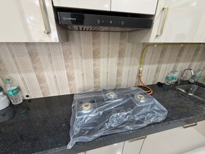 Kitchen in 3 BHK Apartment at Sheth Avalon, Laxmi Nagar – for Rent