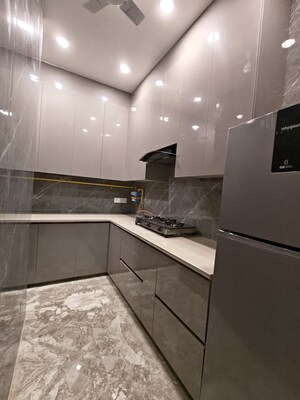 Kitchen in 3 BHK Builder Floor at Malviya Nagar – for Rent