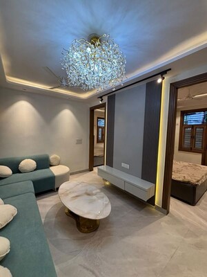 Living Room in 3 BHK Builder Floor at Uttam Nagar – for Sale