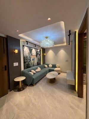 Living Room in 3 BHK Builder Floor at Uttam Nagar – for Sale