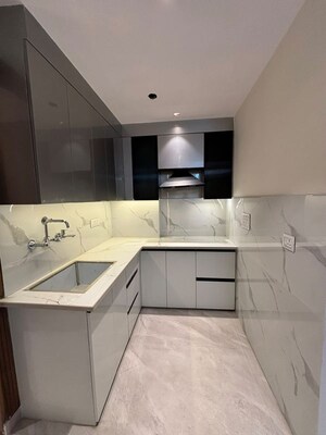 Kitchen in 3 BHK Builder Floor at Uttam Nagar – for Sale