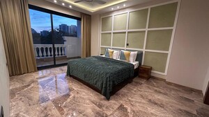 Bedroom in 3 BHK Builder Floor at Smart World Orchard, Sector 61 – for Rent