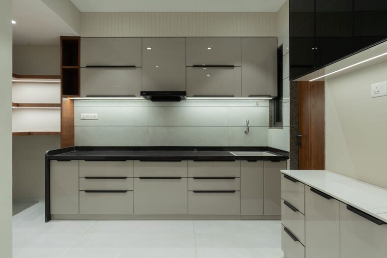 Kitchen, pacifica-reflections 2 Bedroom 875 Sq.Ft. Apartment In Near Nirma University On Sg Highway Ahmedabad 10558840