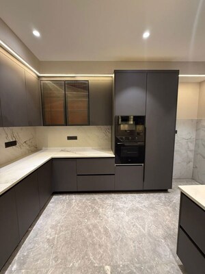 Kitchen in 3 BHK Builder Floor at Unitech South City II, Sector 50 – for Rent