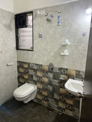 Bathroom in 2 BHK Apartment at GK Atlanta Phase I, Wakad – for Rent