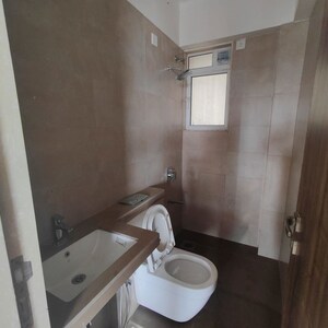 Bathroom in 2 BHK Apartment at Marathon Monte South, Byculla West – for Rent