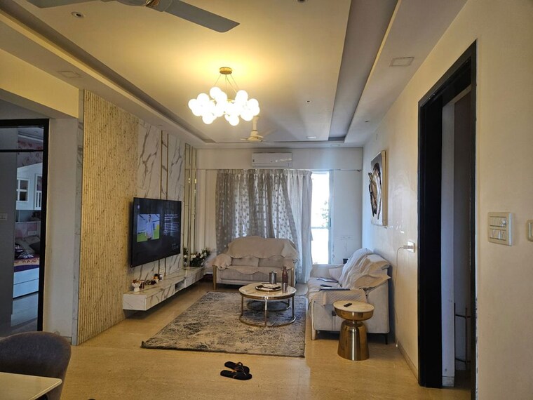 Living Room, raj-grandeur 3 Bedroom 1500 Sq.Ft. Apartment In Powai Mumbai 10558930