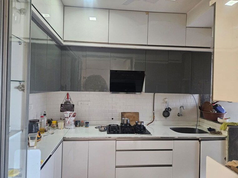 Kitchen, raj-grandeur 3 Bedroom 1500 Sq.Ft. Apartment In Powai Mumbai 10558930