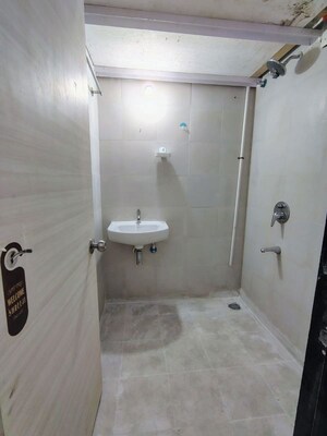 Bathroom in 1 BHK Apartment at City View Building, Worli – for Rent