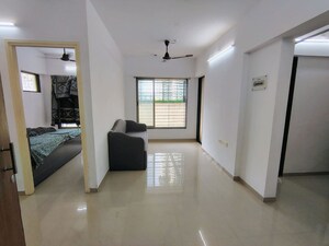 Living Room in 1 BHK Apartment at City View Building, Worli – for Rent