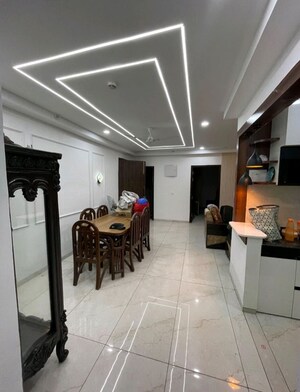 Living Room in 3 BHK Apartment at Gomti Nagar – for Rent