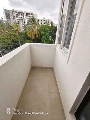 Balcony in 2 BHK Builder Floor at Hsr Layout – for Rent