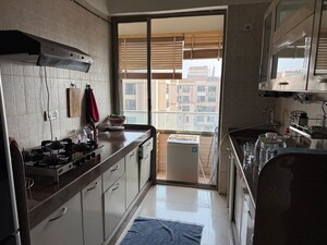Kitchen in 3 BHK Apartment at Poseidon Apartment, Andheri West – for Rent