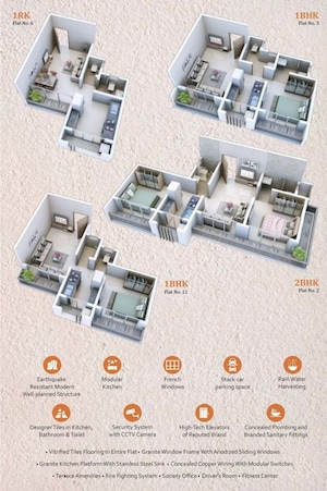 1 RK Apartment For Sale in Chintamani Ayodhya Dham, Virar
