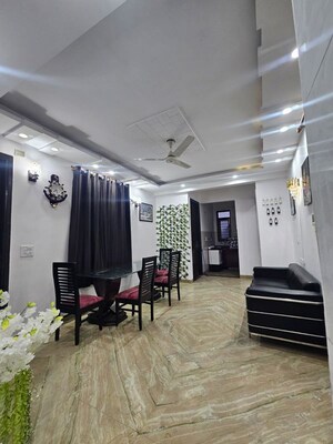 Living Room in 3 BHK Apartment at Omaxe Plaza, Sector 49 – for Rent