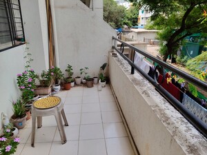 Balcony in 2 BHK Apartment at Parth Heights Apartment, Aundh – for Rent