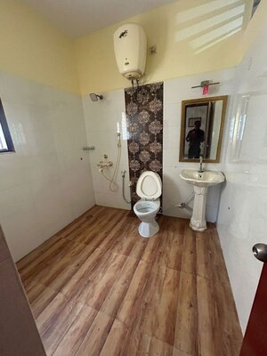 Bathroom in 2 BHK Builder Floor at Cooke Town – for Rent