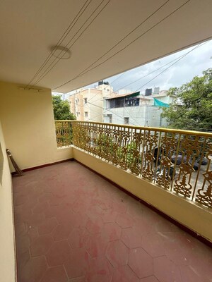 Balcony in 2 BHK Builder Floor at Cooke Town – for Rent