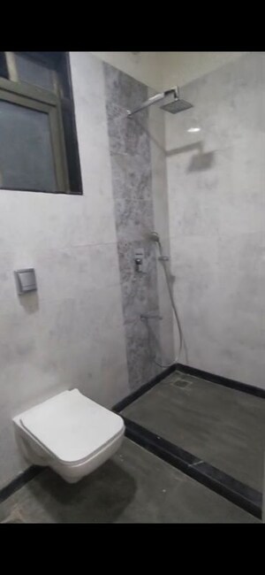 Bathroom in 2 BHK Apartment at Rajesh Raj Infinia, Malad West – for Rent