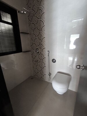 Bathroom in 2 BHK Apartment at Rutuparna Apartments, Baner – for Rent