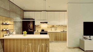 Kitchen in 3.5 BHK Apartment at Bhartiya Garden Enclave Nikoo Homes 8, Bellahalli – for Sale