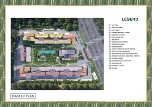 Master Plan in 3.5 BHK Apartment at Bhartiya Garden Enclave Nikoo Homes 8, Bellahalli – for Sale