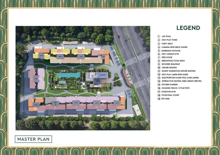 Master Plan, bhartiya-garden-enclave-nikoo-homes-8 3.5 Bedroom 2006 Sq.Ft. Apartment In Bellahalli Bangalore 10557307