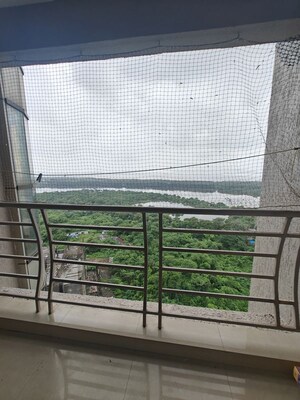 Balcony in 2 BHK Apartment at Tulsi Sagar, Nerul – for Rent