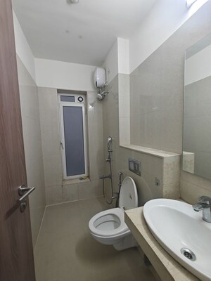 Bathroom in 2.5 BHK Apartment at L And T Seawoods Residences, Seawoods – for Rent
