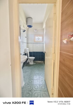 Bathroom in 3 BHK Apartment at Harsha Meadows, Cv Raman Nagar – for Rent