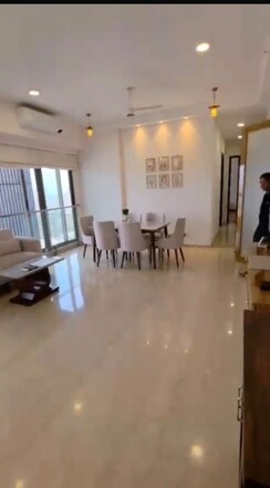 3 BHK + Study Room,Extra Room,Store Room Apartment For Rent in Adani Ten BKC