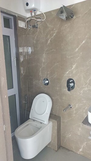 Bathroom in 2 BHK Apartment at Apex Green Wood, Borivali East – for Rent