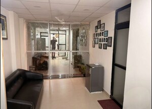Kitchen in  Office Space at Vibhuti Khand – for Rent