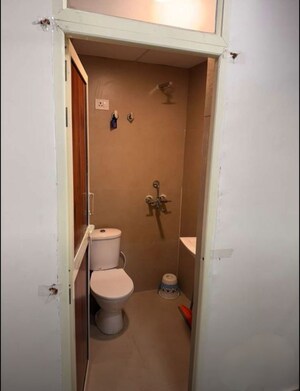 Bathroom in  Office Space at Vibhuti Khand – for Rent