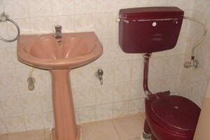 Bathroom in 2 BHK Independent House at Rt Nagar – for Rent