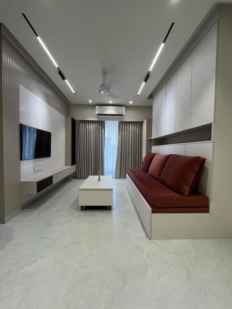 Living Room, mount-casa 2 Bedroom 775 Sq.Ft. Apartment In Uthalsar Thane 10559191