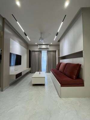 Living Room in 2 BHK Apartment at Mount Casa, Uthalsar – for Sale