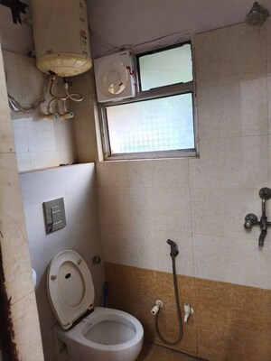 Bathroom in 3 BHK Apartment at Ganga Apartments Sector 29, Sector 29 – for Rent