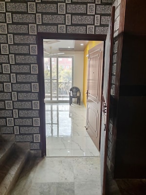 Building Lobby in 2 BHK Apartment at Varun Enclave, Sector 28 – for Rent