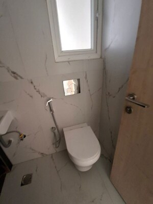 Bathroom in 2 BHK Apartment at Ruparel Sky Green, Kandivali West – for Rent