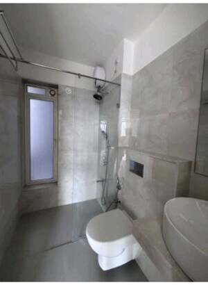 Bathroom in 2 BHK Apartment at Bhagwati Greens, Kharghar – for Rent