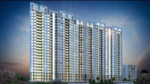 2 BHK Apartment – Exterior View View at Aishwaryam Insignia, Punawale - for Rent
