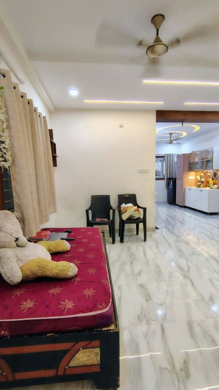 Bedroom, kruthi-residency 2 Bedroom 1500 Sq.Ft. Apartment In Ameenpur Hyderabad 10559266