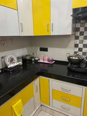 Kitchen in 3 BHK Builder Floor at Kalkaji – for Rent